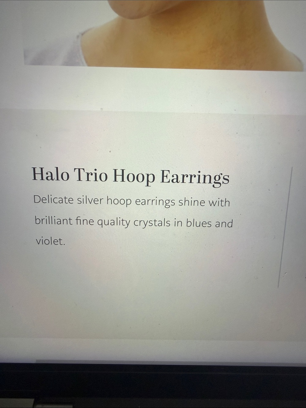 🩵🆕 Brighton 💜Halo Trio 💙Hoop Earrings NWT - Picture 4 of 6